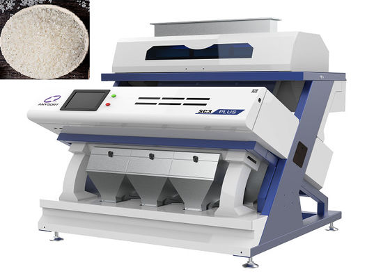 شهادة الموافقة المعتمدة آلة فرز لون الأرز بقدرة كبيرة 220 فولت / 50 هرتز